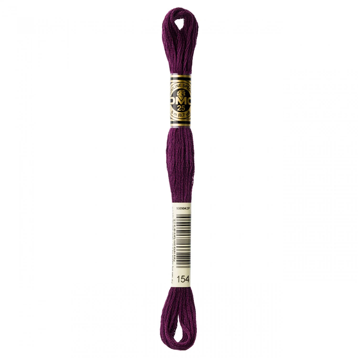 DMC Embroidery Floss 8M (154 Very Dark Grape)