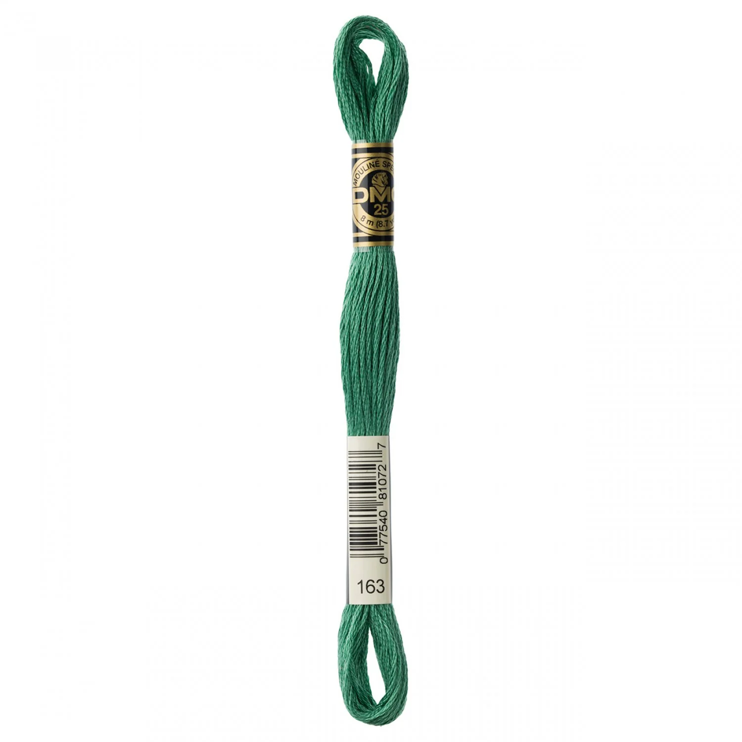 DMC Embroidery Floss 8M (163 Medium Celadon Green)