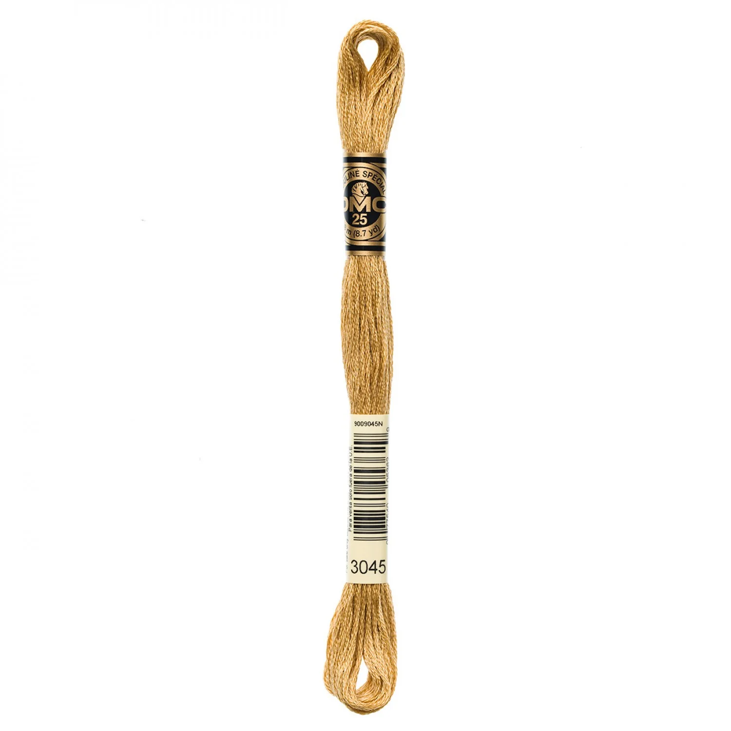 DMC Embroidery Floss 8M (3045 Dark Yellow Beige)