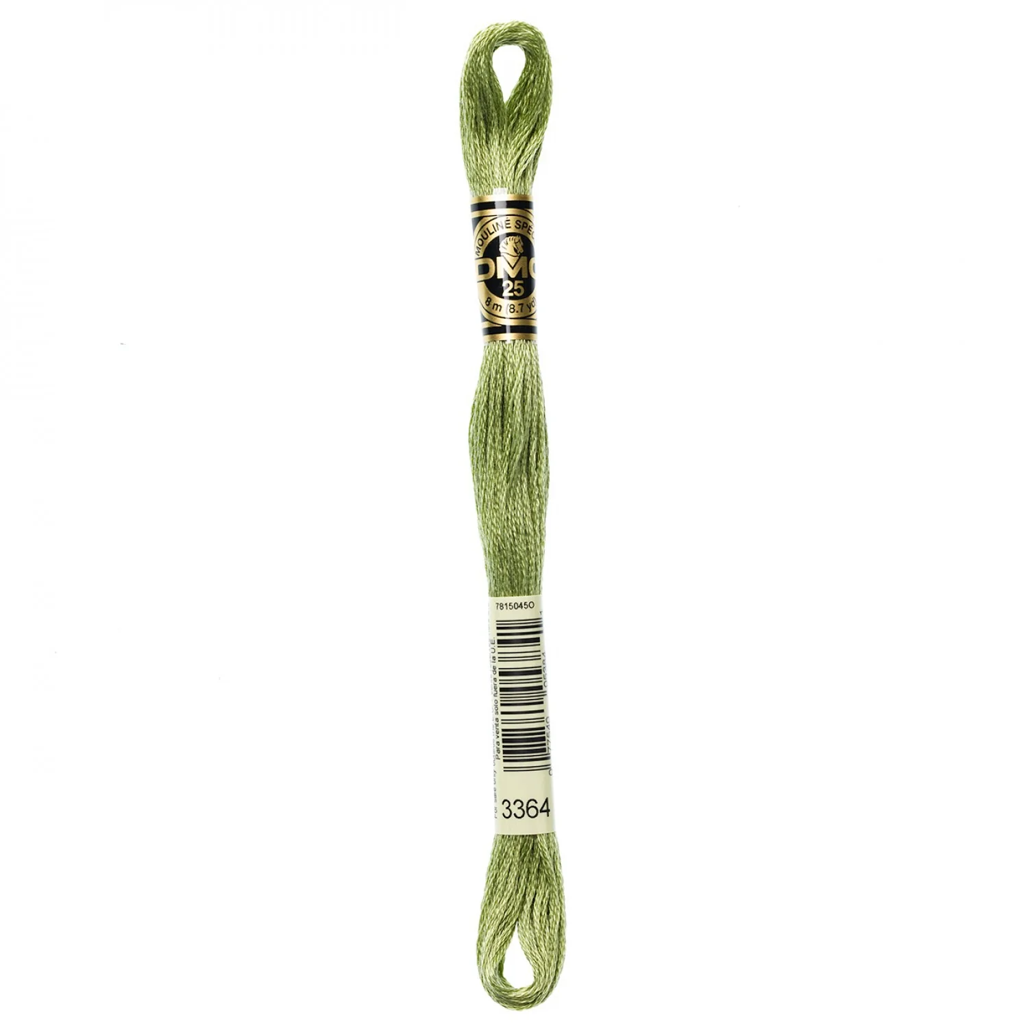 DMC Embroidery Floss 8M (3364 Pine Green)