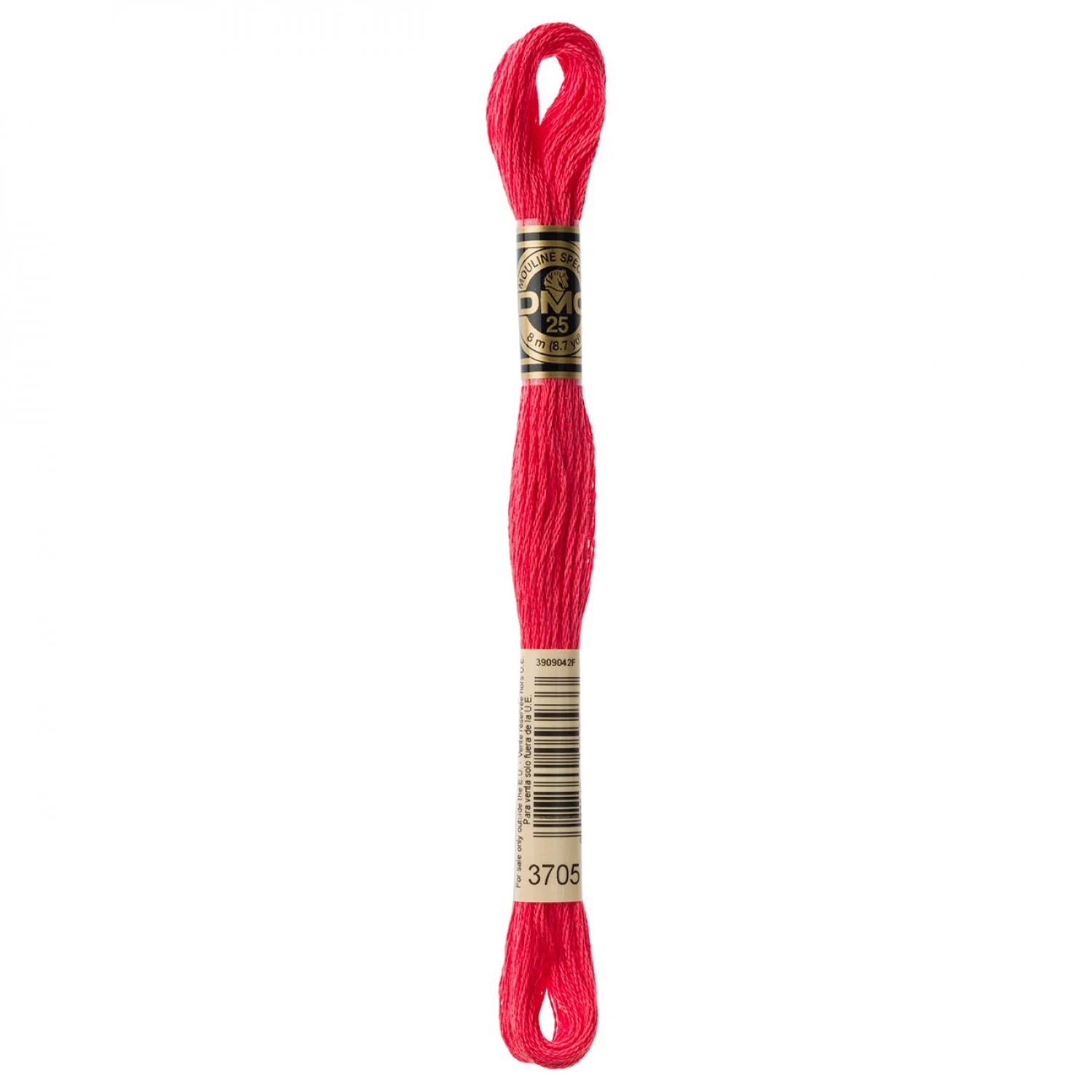 DMC Embroidery Floss 8M (3705 Dark Melon)