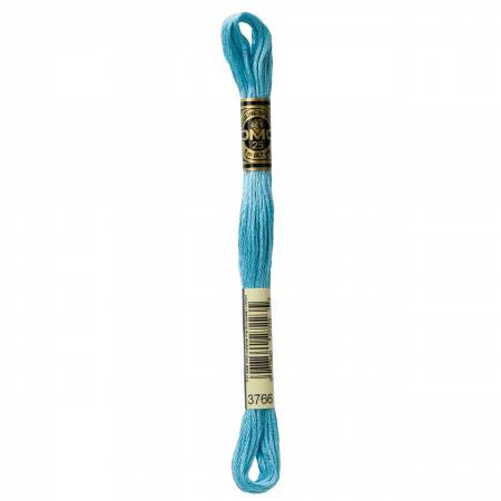 DMC Embroidery Floss 8M (3766 Light Peacock Blue)