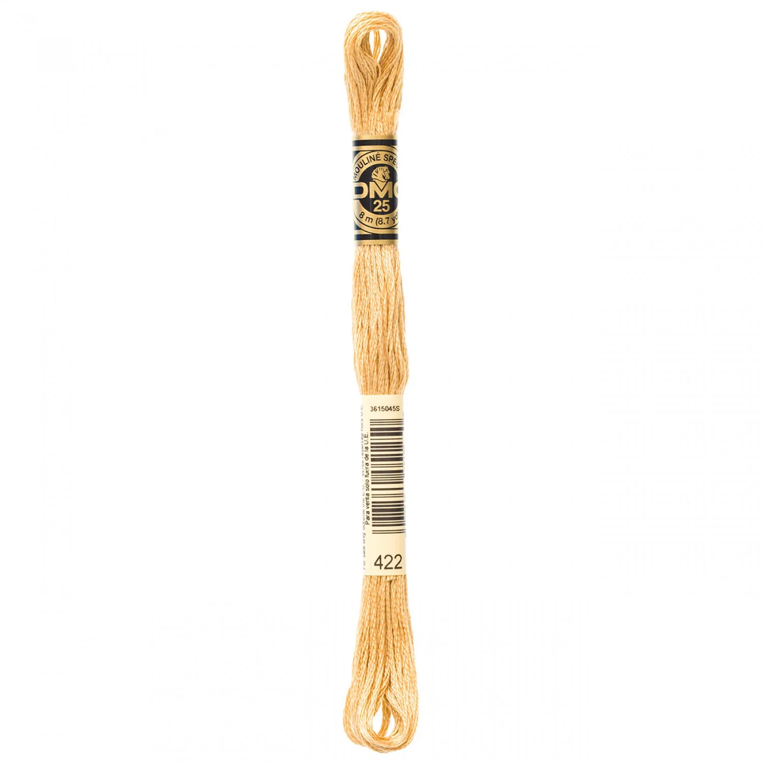 DMC Embroidery Floss 8M (422 Light Hazlenut)