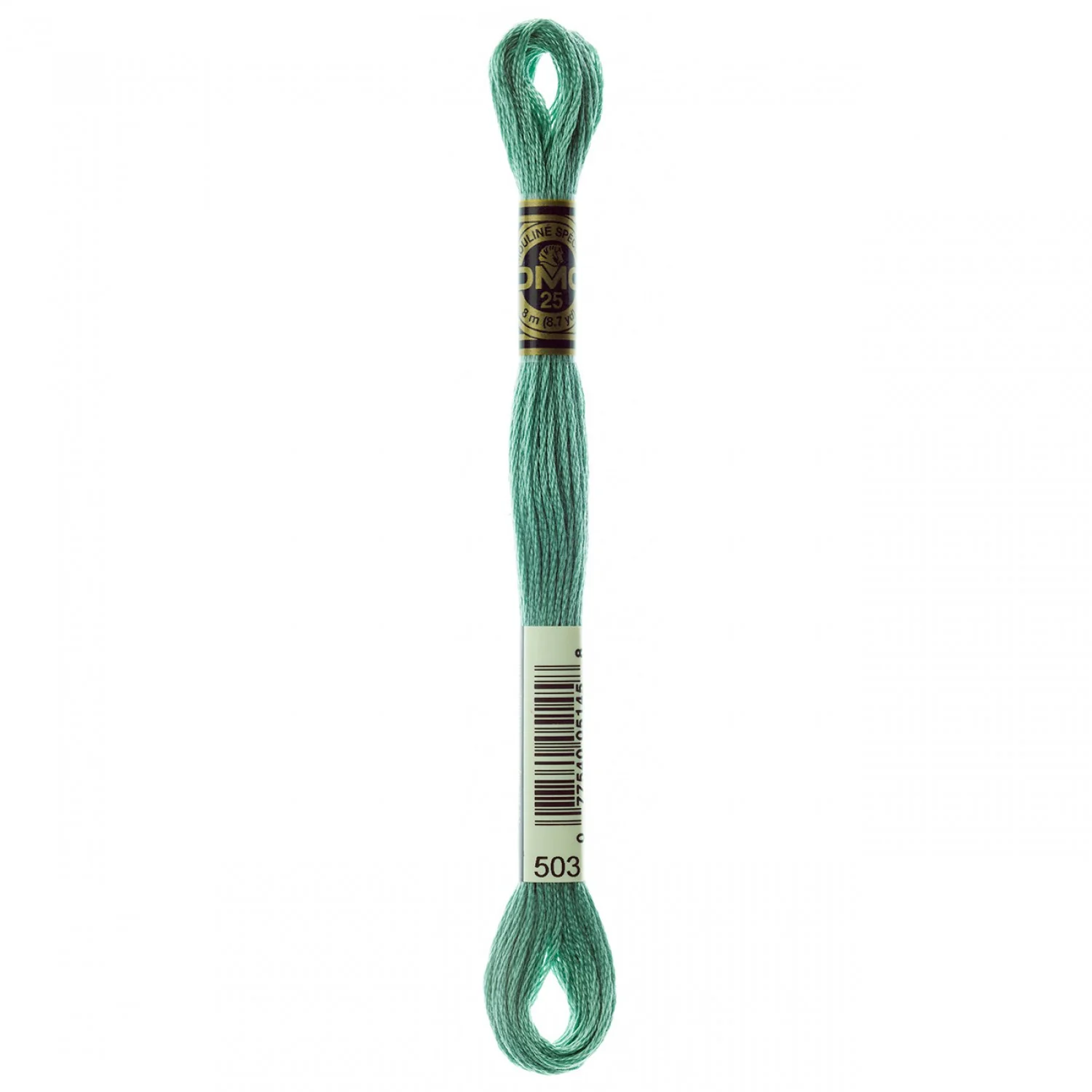 DMC Embroidery Floss 8M (503 Medium Blue Green)