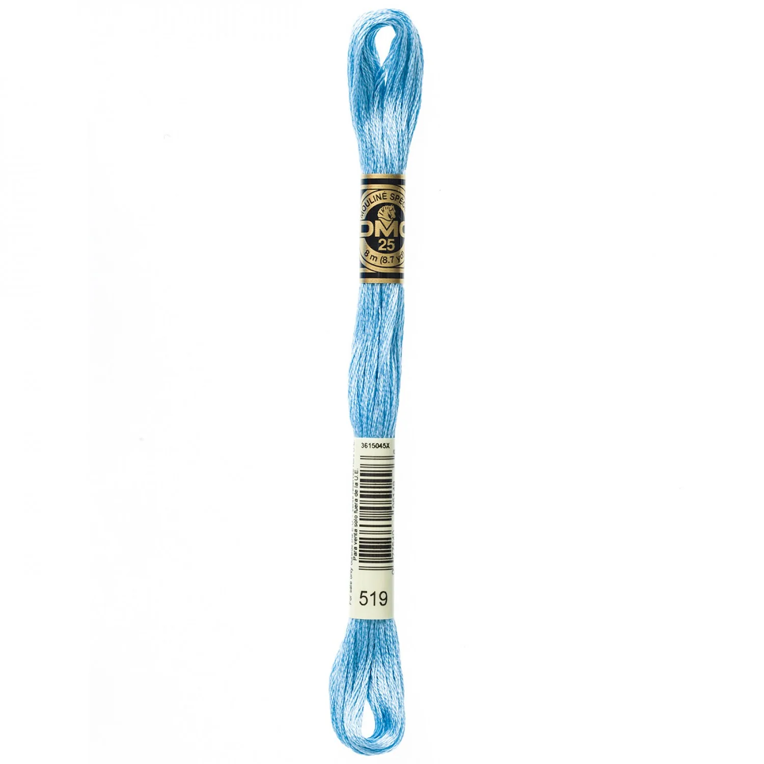 DMC Embroidery Floss 8M (519 Sky Blue)