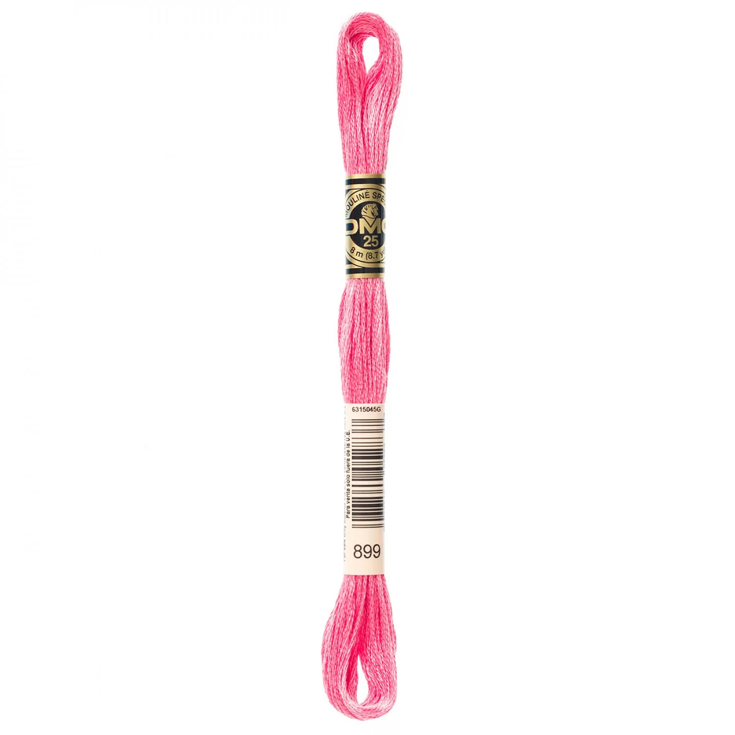 DMC Embroidery Floss 8M (899 Medium Rose)