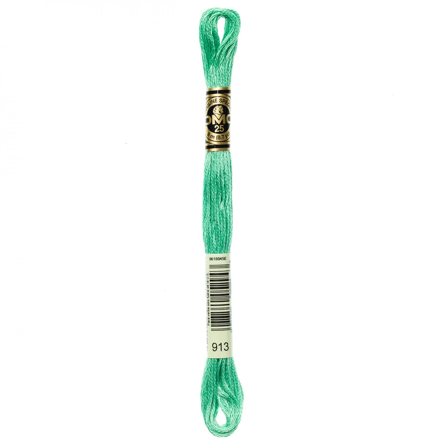 DMC Embroidery Floss 8M (913 Medium Nile Green)