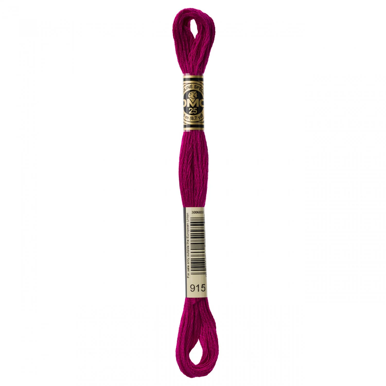 DMC Embroidery Floss 8M (915 Dark Plum)
