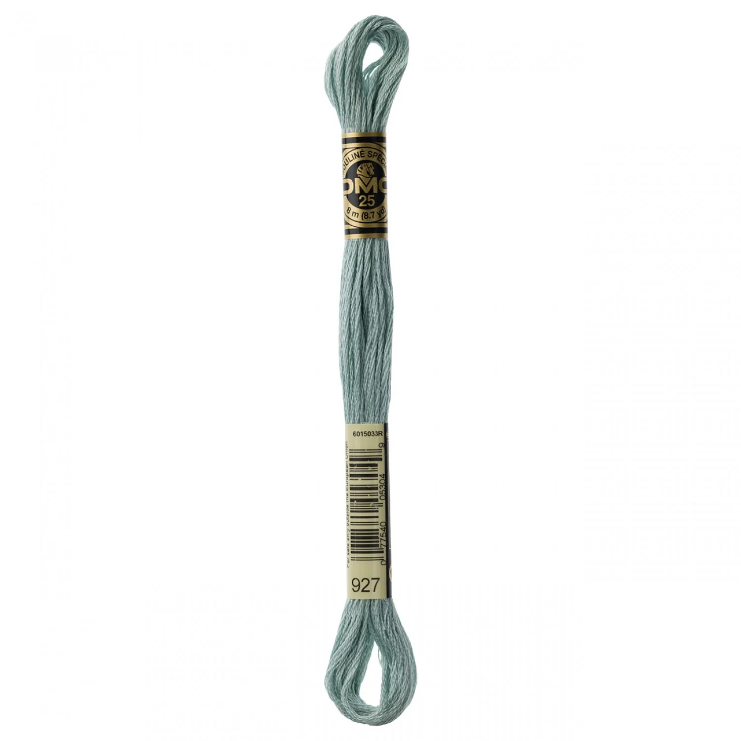 DMC Embroidery Floss 8M (927 Light Gray Green)