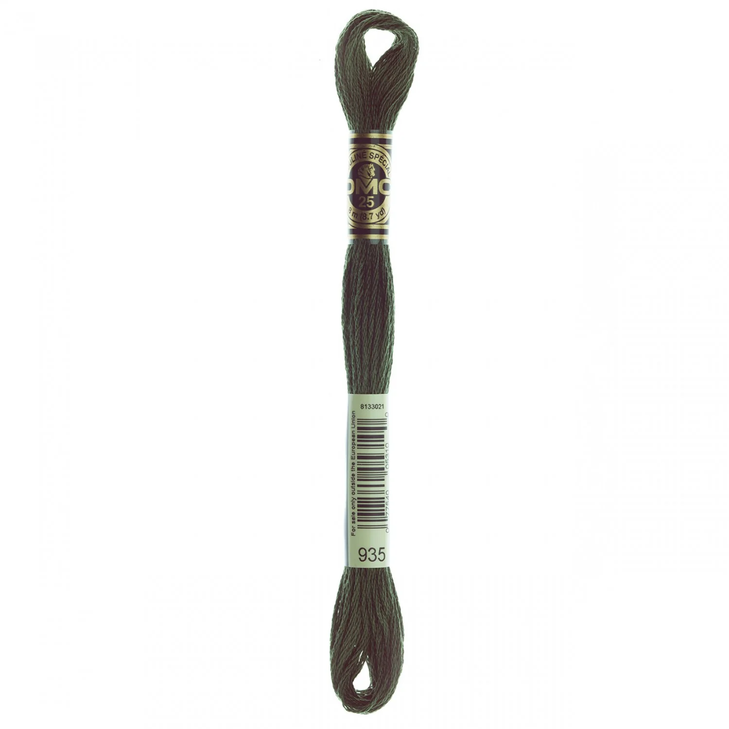 DMC Embroidery Floss 8M (935 Dark Avocado)