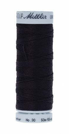 Cordonnet Poly Thread 30wt 50m/55yds Darkest Blue 9146-0821