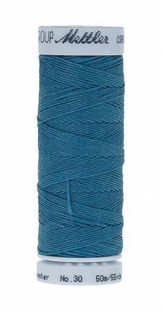 Cordonnet Poly Thread 30wt 50m/55yds Wave Blue 9146-0022