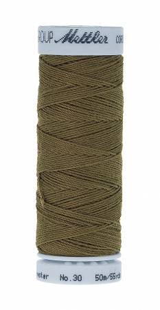 Cordonnet Poly Thread 30wt 50m/55yds Olive Drab 9146-0420