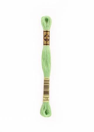 DMC Embroidery Floss 8M (13 Medium Light Nile Green)