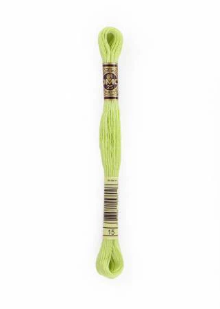 DMC Embroidery Floss 8M (15 Apple Green)