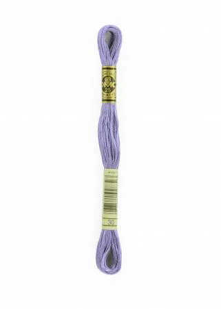 DMC Embroidery Floss 8M (30 Medium Light Blueberry)