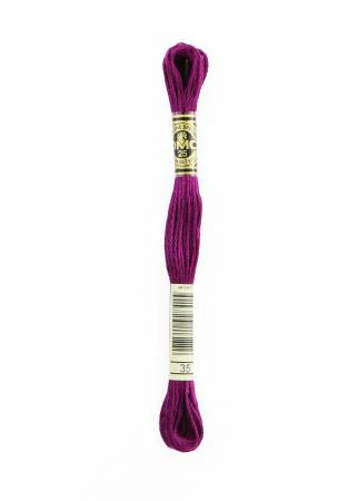 DMC Embroidery Floss 8M (35 Very Dark Fuchsia)