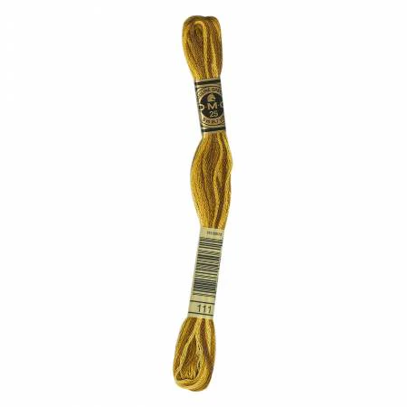 DMC Embroidery Floss 8M (111 Variegated Mustard)