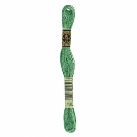 DMC Embroidery Floss 8M (125 Variegated Seafoam Green)
