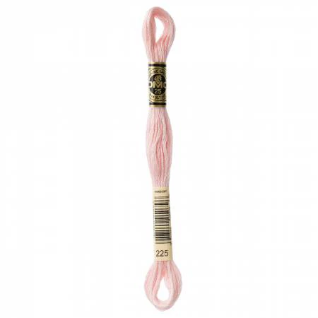 DMC Embroidery Floss 8M (225 Ultra Very Light Shell Pink)