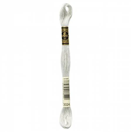 DMC Embroidery Floss 8M (3024 Very Light Brown Gray)