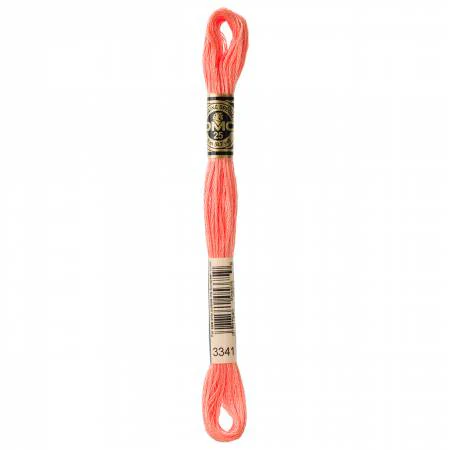 DMC Embroidery Floss 8M (3341 Apricot)