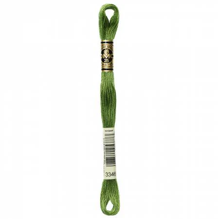 DMC Embroidery Floss 8M (3346 Hunter Green)