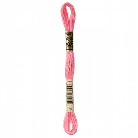 DMC Embroidery Floss 8M (3708 Light Melon)