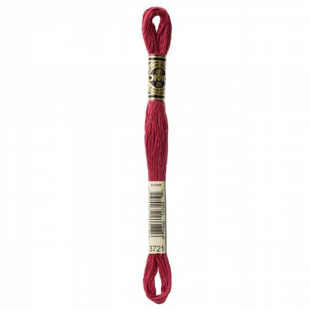 DMC Embroidery Floss 8M (3721 Dark Shell Pink)