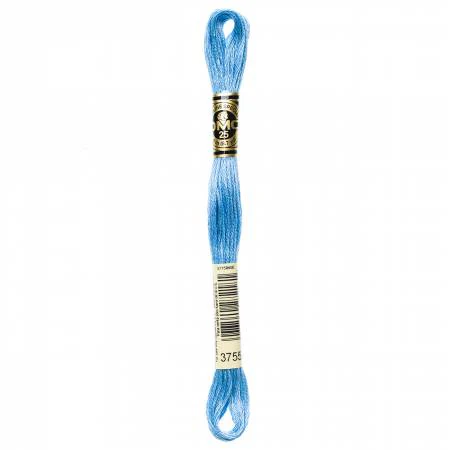 DMC Embroidery Floss 8M (3755 Bright Blue)