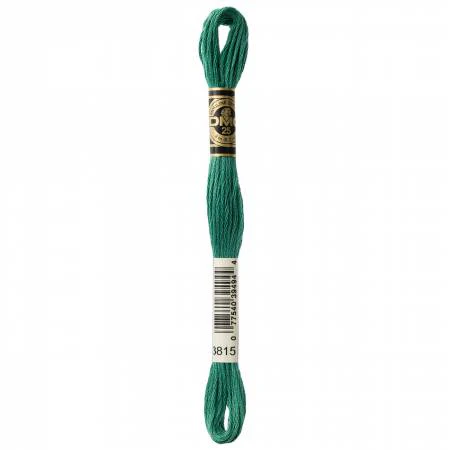 DMC Embroidery Floss 8M (3815 Dark Celadon Green)