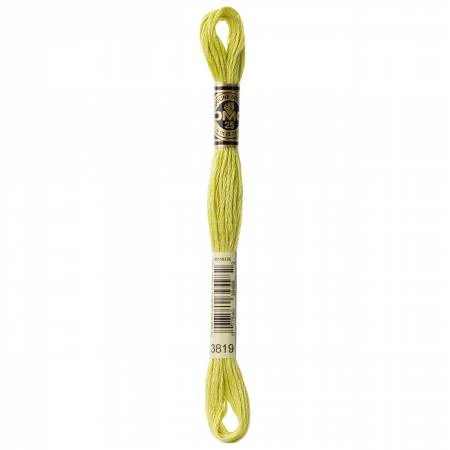 DMC Embroidery Floss 8M (3819 Light Moss Green)