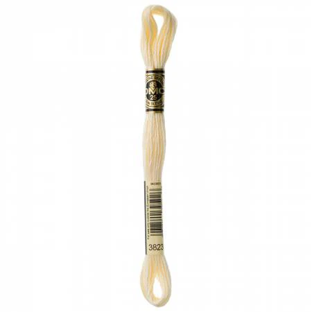 DMC Embroidery Floss 8M (3823 Ultra Pale Yellow)
