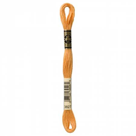 DMC Embroidery Floss 8M (3827 Pale Golden Brown)