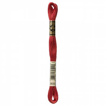 DMC Embroidery Floss 8M (3830 Terra Cotta)