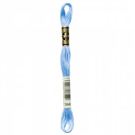 DMC Embroidery Floss 8M (3840 Light Lavender Blue)