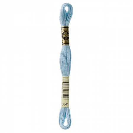 DMC Embroidery Floss 8M (3841 Pale Baby Blue)