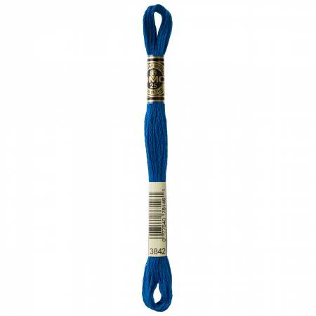 DMC Embroidery Floss 8M (3842 Dark Wedgewood)