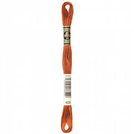 DMC Embroidery Floss 8M (400 Dark Mahogany)