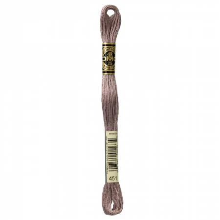 DMC Embroidery Floss 8M (451 Dark Shell Gray)