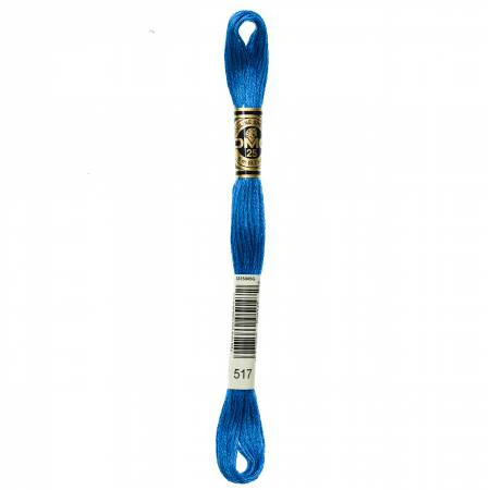 DMC Embroidery Floss 8M (517 Dark Wedgewood Blue)