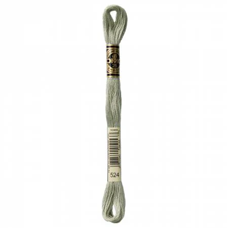 DMC Embroidery Floss 8M (524 Very Light Fern Green)