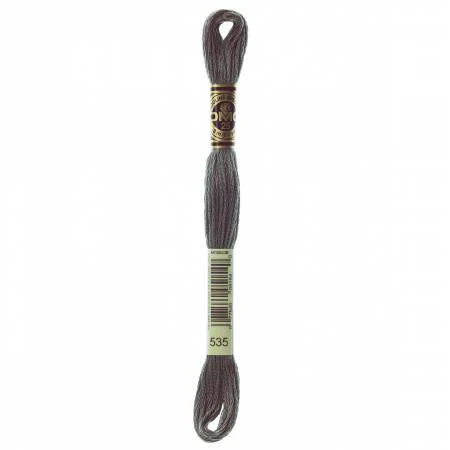 DMC Embroidery Floss 8M (535 Very Light Ash Gray)