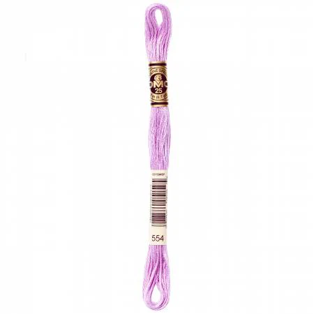 DMC Embroidery Floss 8M (554 Light Violet)