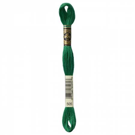 DMC Embroidery Floss 8M (505 Jade Green)