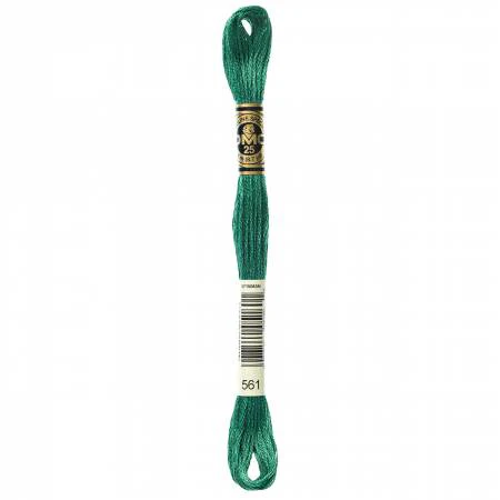 DMC Embroidery Floss 8M (561 Very Dark Jade Green)