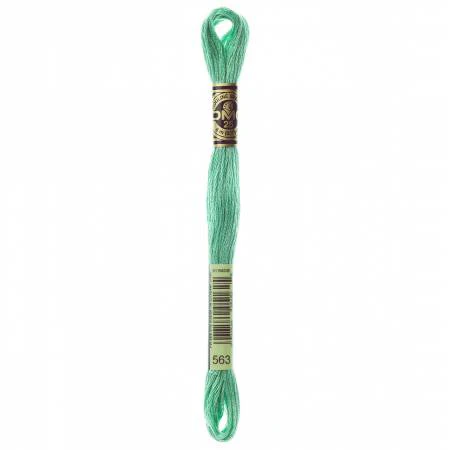 DMC Embroidery Floss 8M (563 Light Jade)