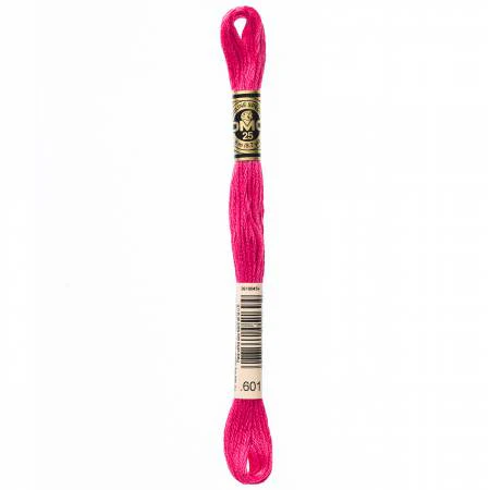 DMC Embroidery Floss 8M (601 Dark Cranberry)