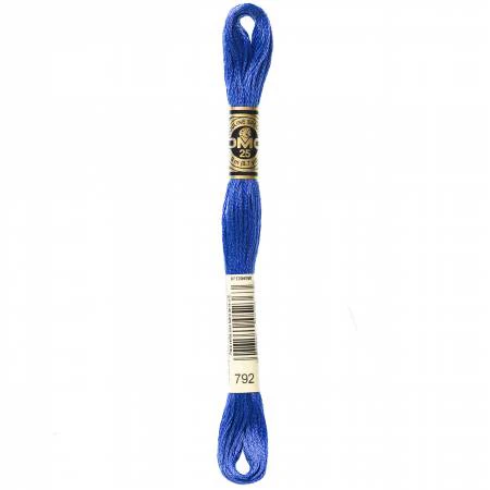 DMC Embroidery Floss 8M (792 Dark Cornflower Blue)