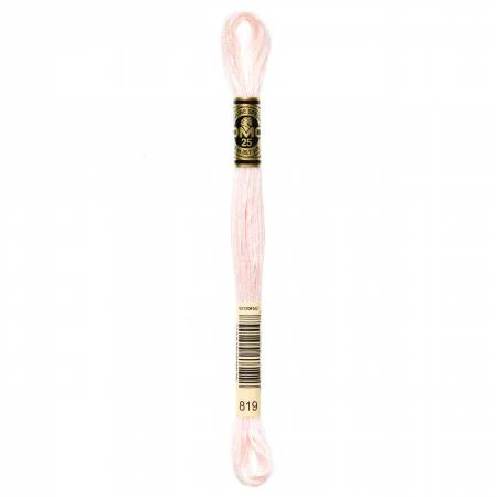 DMC Embroidery Floss 8M (819 Light Baby Pink)